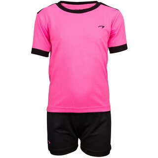 Avento® Avento – Sportset MADRID – Junior – Fluoreszierendes Pink/Schwarz