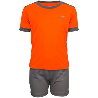 Avento® Avento - Ensemble de sport MADRID - Junior - Orange fluo/Anthracite