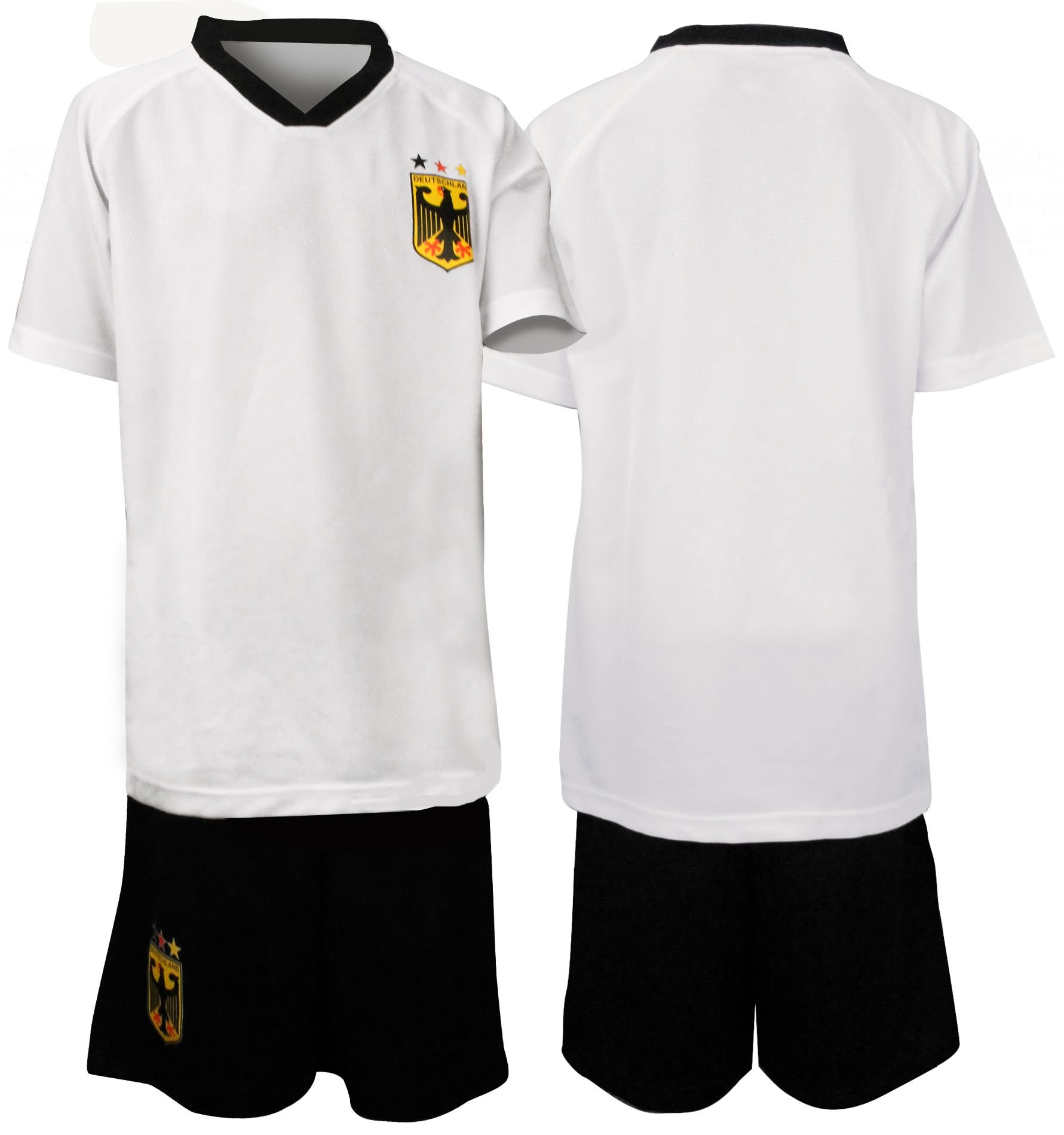 Avento - Set de football Supporter - JUNIOR - Blanc/Noir