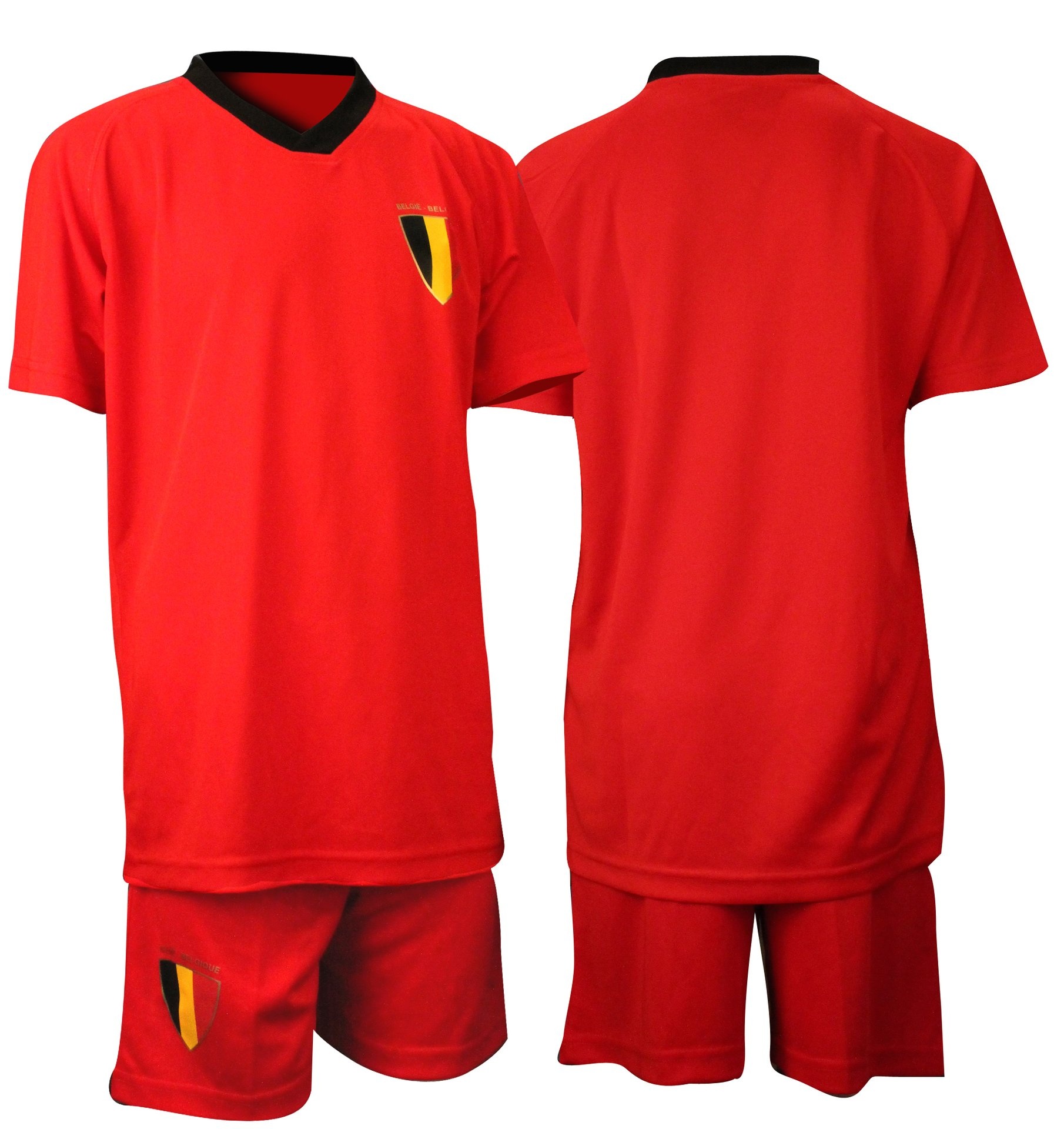 Avento - Fußballset Supporter - JUNIOR - Rot/Schwarz