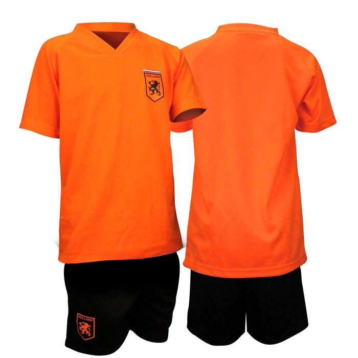 Voetbalset Supporter • JUNIOR • Oranje/Zwart