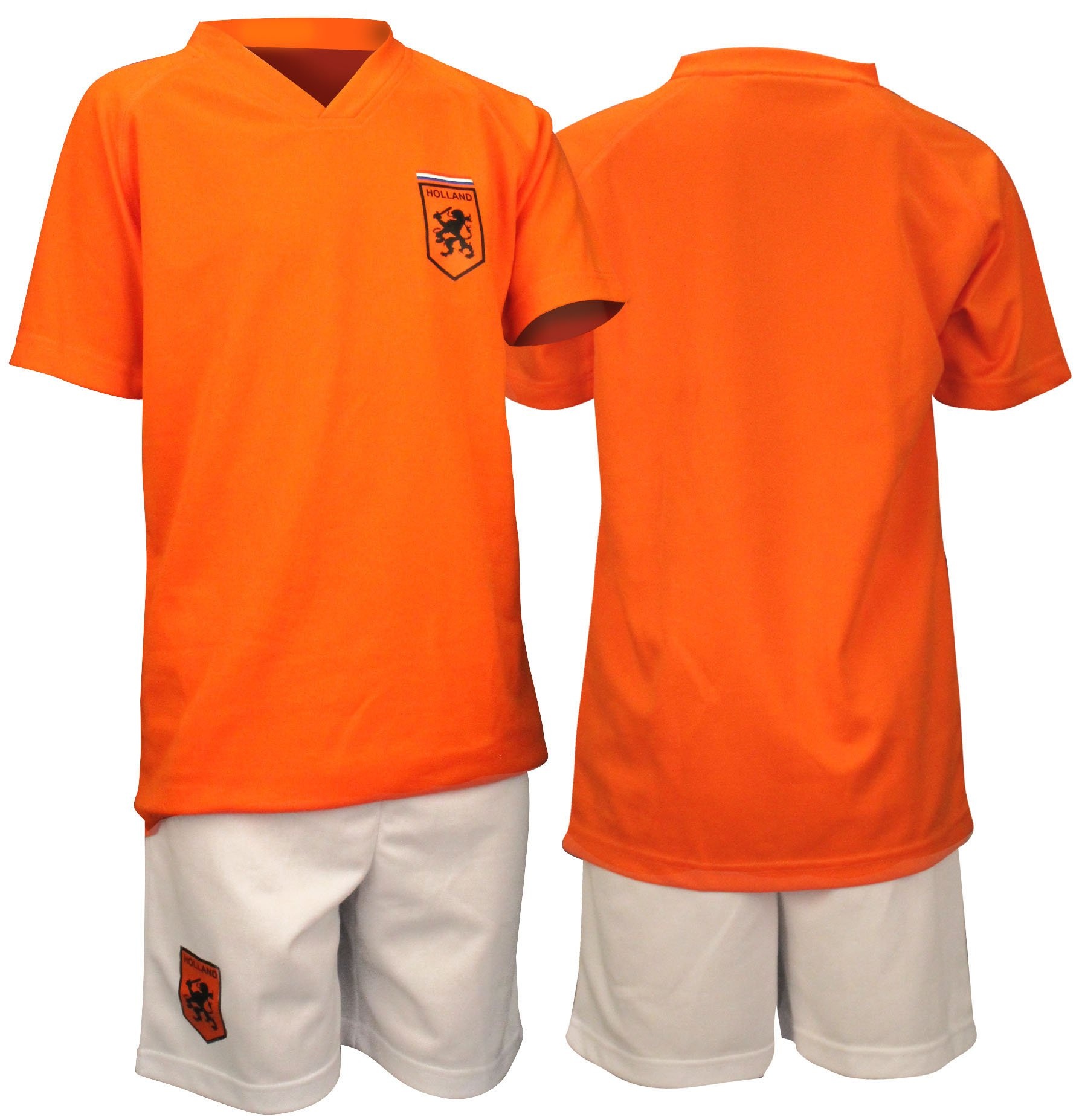 Avento - Voetbalset Supporter - JUNIOR - Oranje/Wit