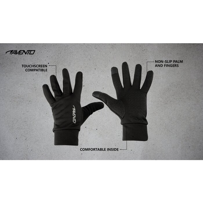 Avento® Avento – Sportschuhe mit Touchscreen-Spitze – BASIC BLACK – Schwarz