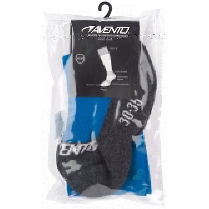 Avento® Avento - Soccer Socks - Cobalt/Gray Mélange