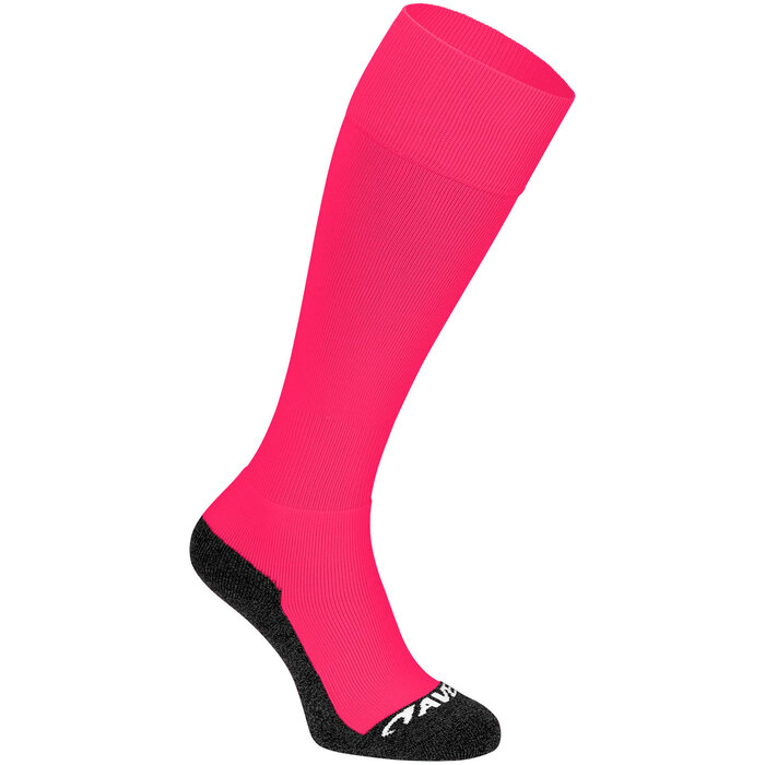 Avento® Avento - Chaussettes de football - Rose fluo/Gris chiné