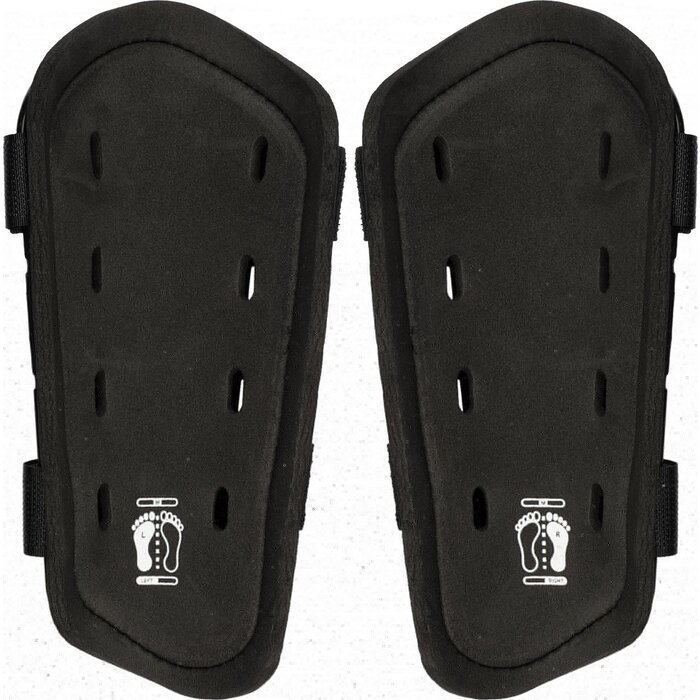 Avento® Avento® - Scheenbeschermers • Double Strap • Zwart