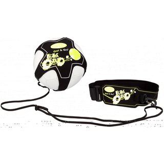 Get & Go® Get & Go® - Voetbalvaardigheidstrainer • Zwart/Fluorgeel