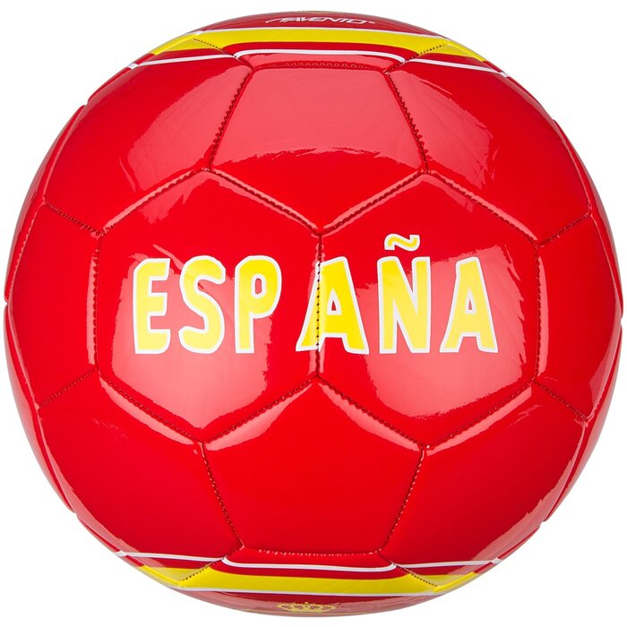 Avento® Avento - Football Glossy  • WORLD SOCCER • Rouge/Jaune