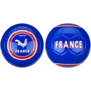 Avento® Football brillant • WORLD SOCCER • Cobalt/Rouge