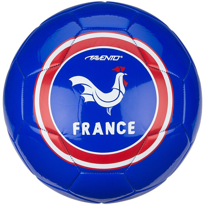 Avento® Avento - Football brillant • WORLD SOCCER • Cobalt/Rouge
