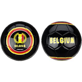 Avento® Football Glossy • WORLD SOCCER • Noir/Jaune