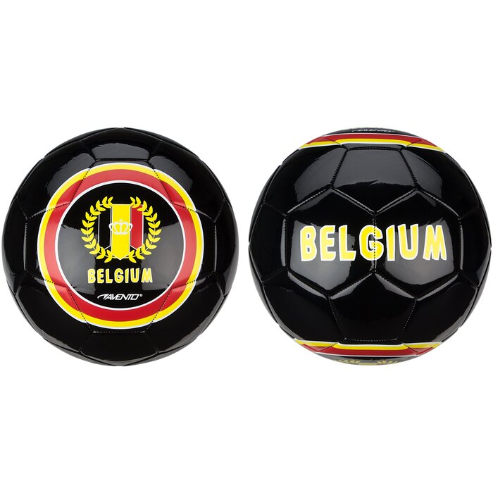 Avento® Avento - Fußball Glossy • WORLD SOCCER • Schwarz/Gelb