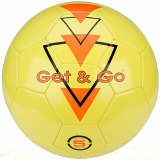 Get & Go® Soccerbal • TRIANGLE SPEED ​​• FluoYellow/Black