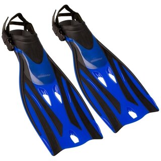 Waimea® Waimea – Verstellbare Schwimmflossen – JUNIOR – Kobalt/Schwarz