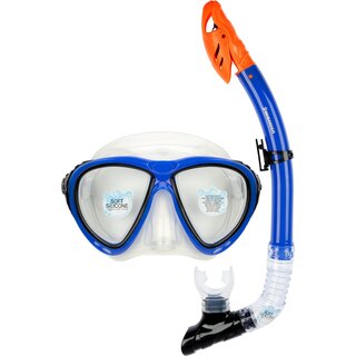 Waimea® Waimea® - Duikmasker met Snorkel - Silicone • SENIOR • Kobalt