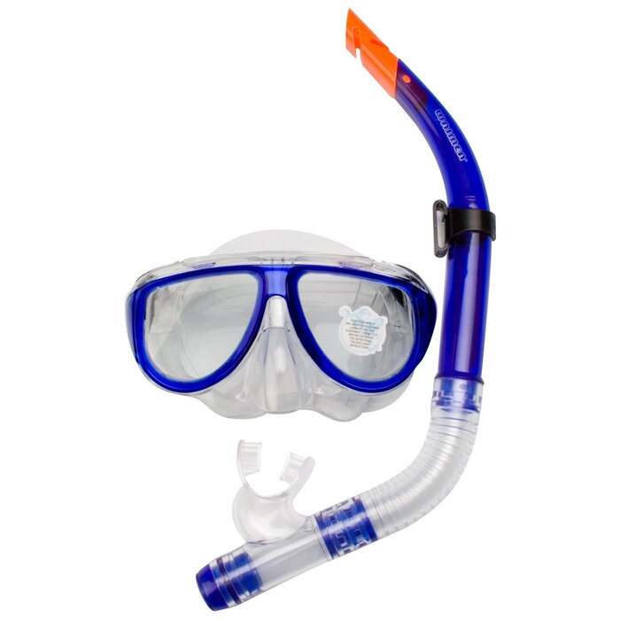 Waimea® Waimea® - Dive mask with snorkel •  SENIOR  • Cobalt