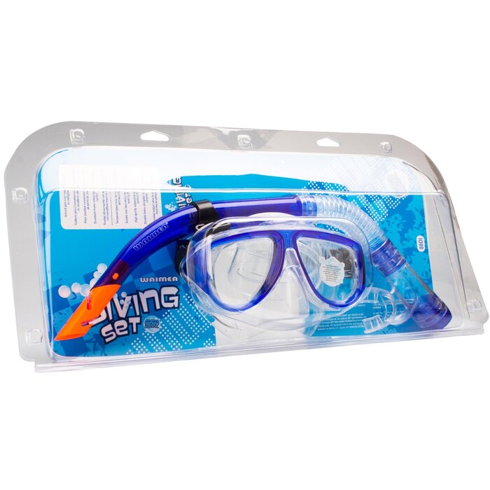 Waimea® Waimea® - Duikmasker met Snorkel •  SENIOR  • Kobalt