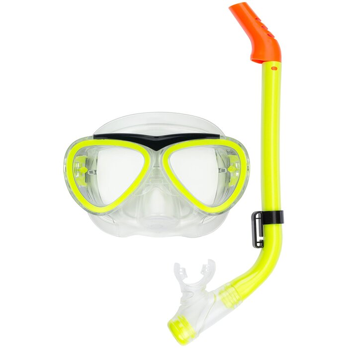Waimea® Waimea® - Dive mask with snorkel - Junior • NAILANI • Fluorescent Yellow