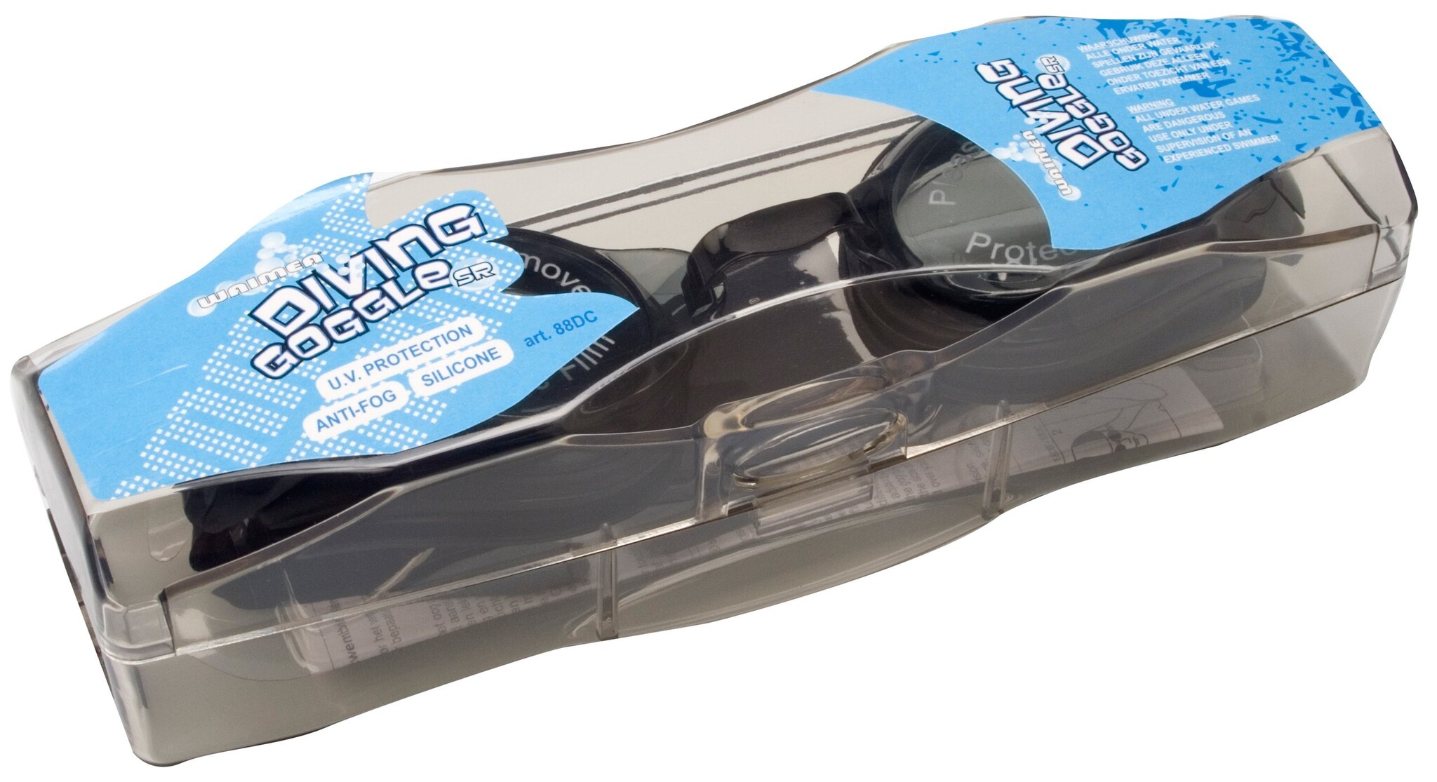 Waimea® Waimea - Lunettes de natation Senior - KOI -  Noir