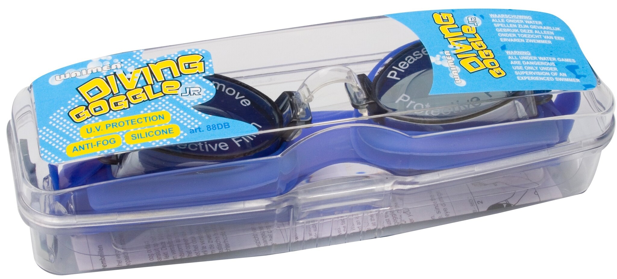 Waimea® Waimea - Junior Swimming Goggles - KALEO - Cobalt