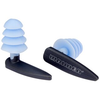 Waimea® Waimea – Schwimm-Ohrstöpsel – Schwarz/Hellblau