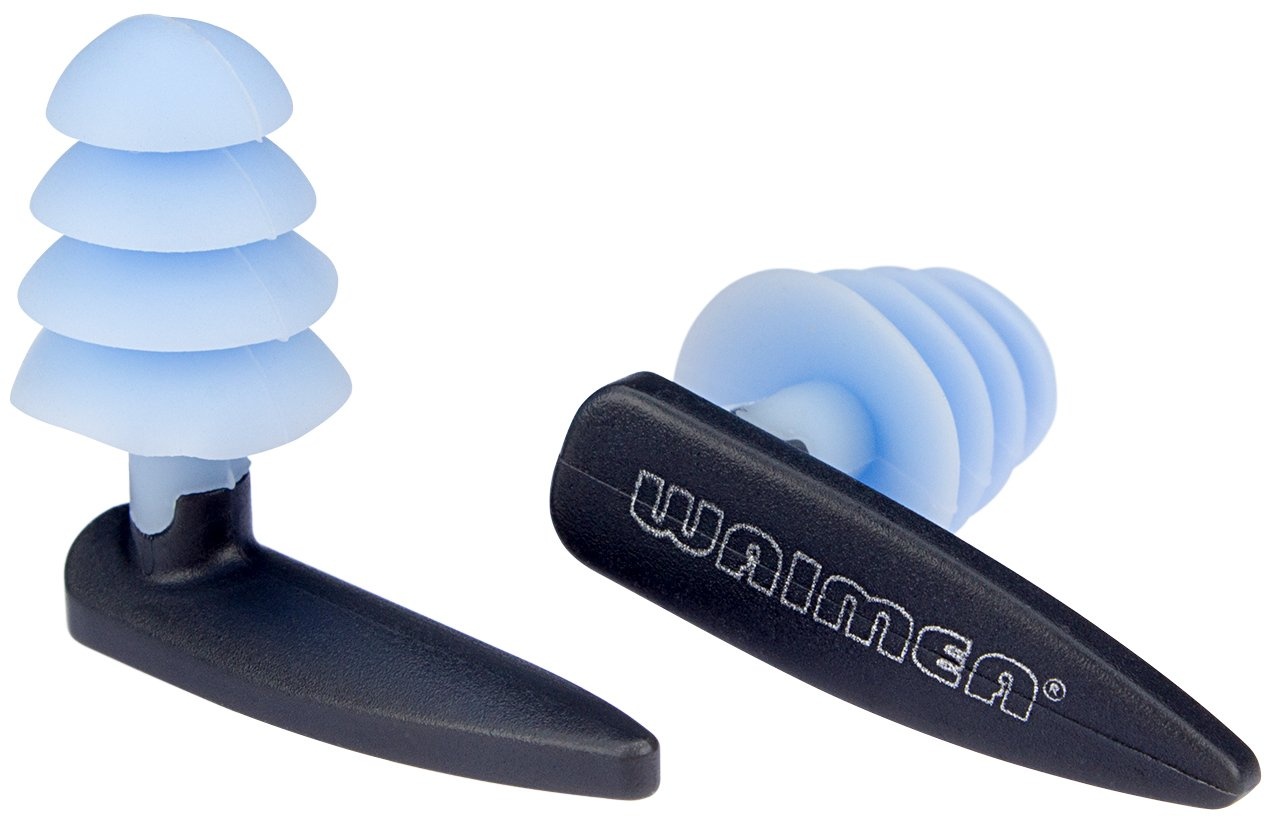 Waimea® Waimea - Swimming Earplugs - Black/Light Blue