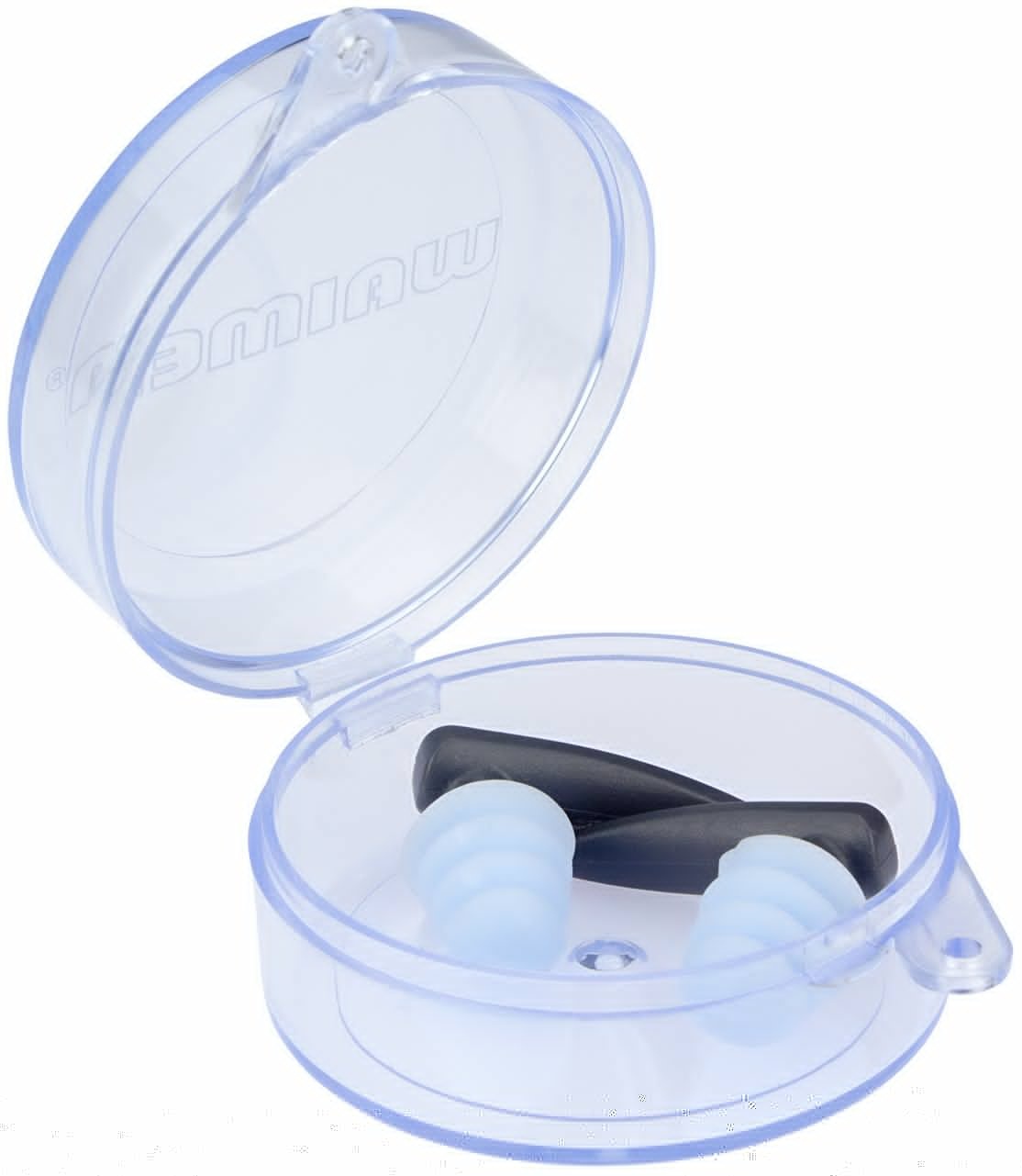 Waimea® Waimea - Swimming Earplugs - Black/Light Blue