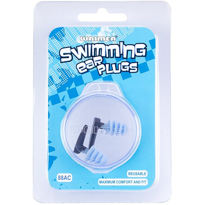 Waimea® Waimea® - Swim earplugs • Black/Light Blue