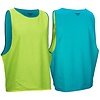 Avento® Avento - Trainingsovergooier Dubbelzijdig - SENIOR - Fluorgeel/Blauw