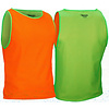 Avento® Avento - Training bib Double-sided - JUNIOR - Fluorescent green/Fluorescent orange