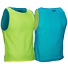 Avento® Avento - Trainingsovergooier Dubbelzijdig - PUPIL - Fluorgeel/Blauw