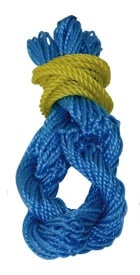 Avento - Ball Net for 2 Balls - Cobalt/Yellow