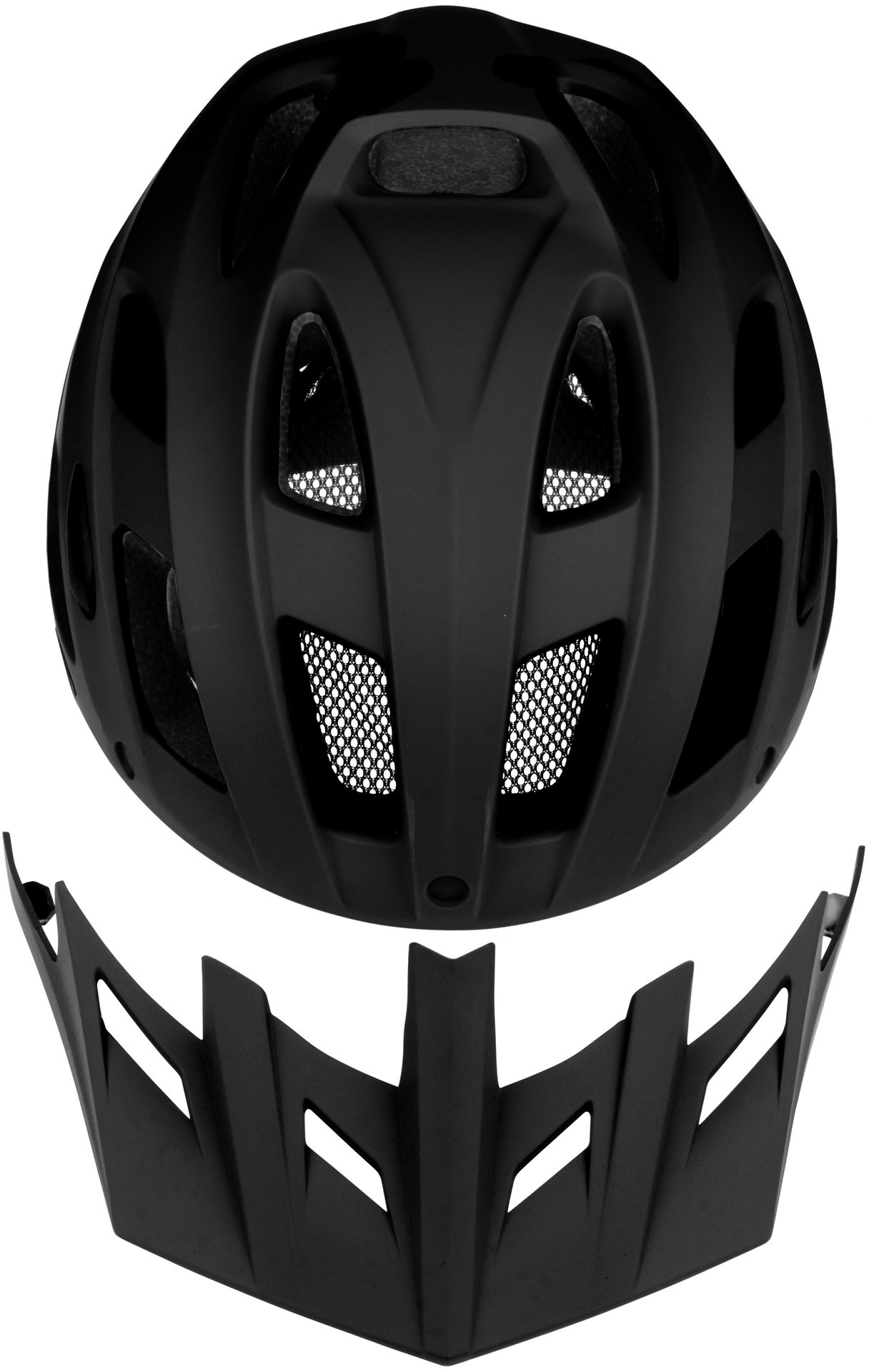 Summit Summit – Fahrrad-Sicherheitshelm Sr – Verstellbar + LED – Schwarz