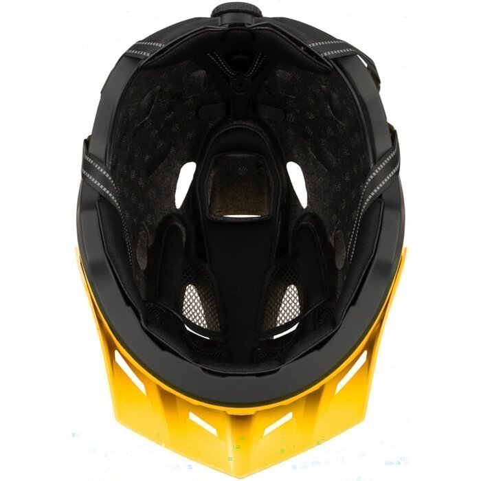 Summit Summit - Casque de vélo Sr - Réglable + LED - Jaune/Noir