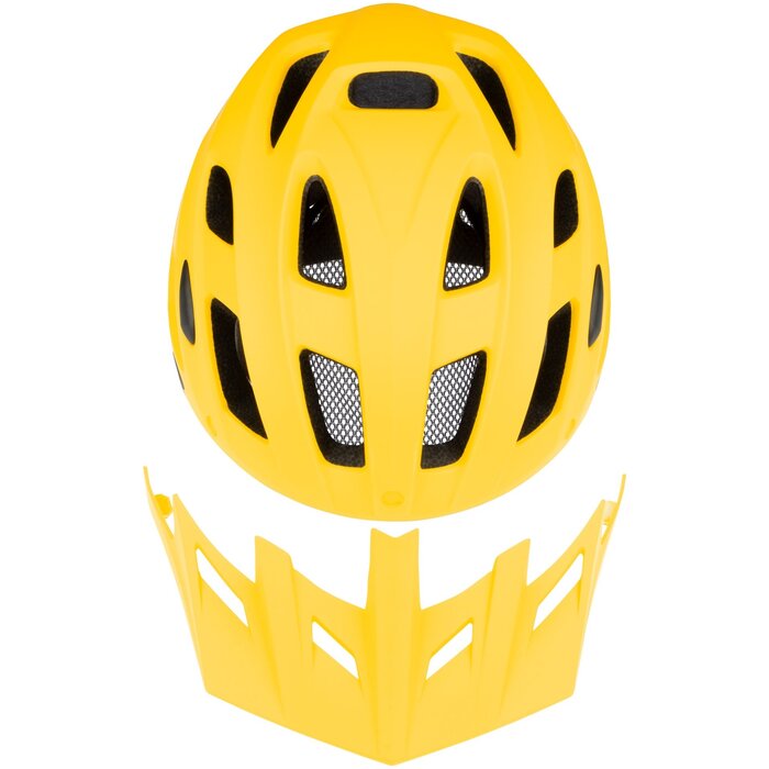 Summit Summit® - Bicycle Safety Helmet Sr Adjustable + LED • Yellow/Black