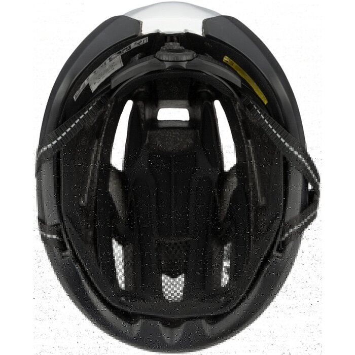 Summit Summit® - Casque de sécurité pour vélo Senior Ajustable • Noir/Argent Gris