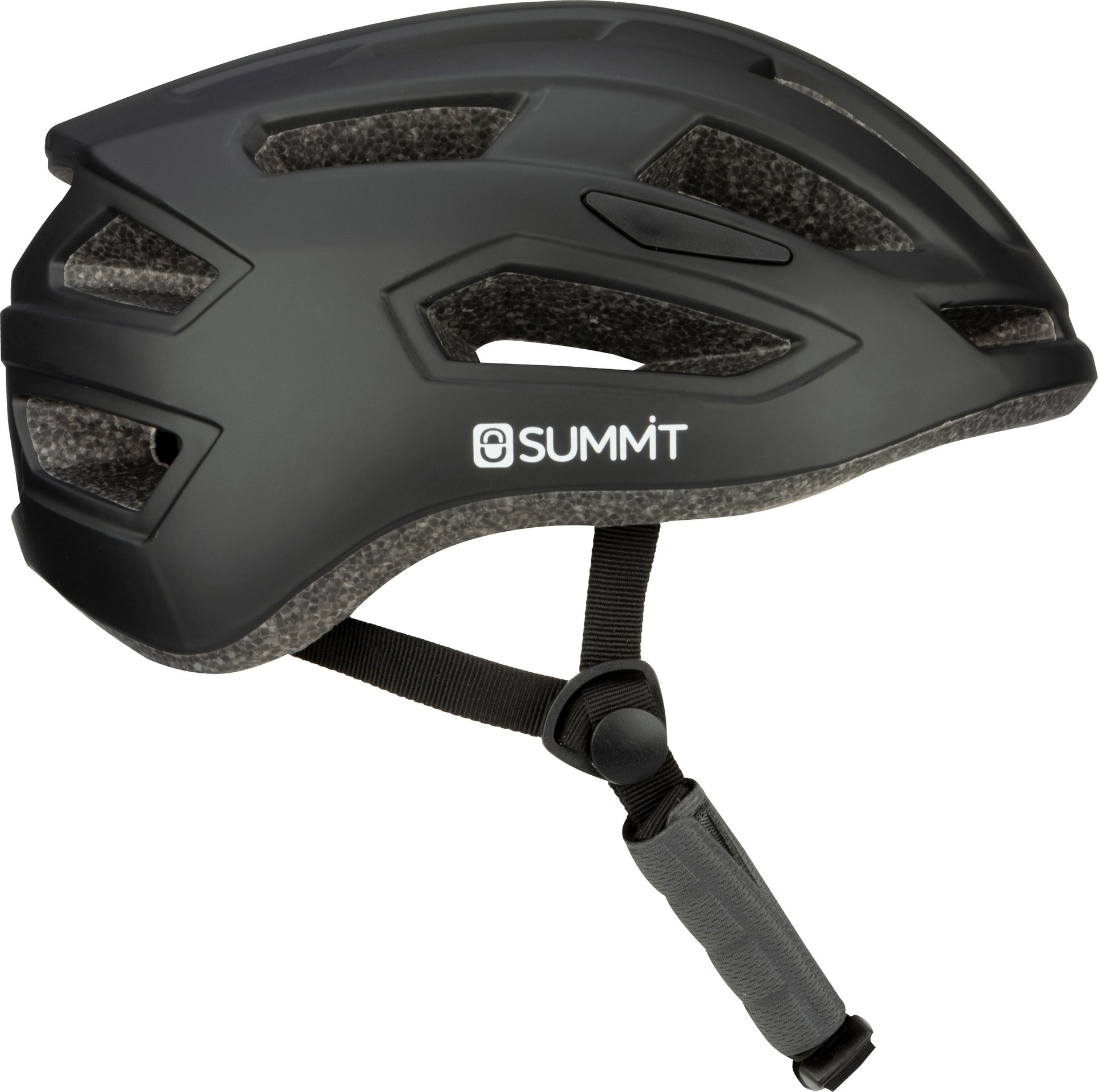 Summit Summit - Casque de vélo de sécurité Senior - Réglable - Noir