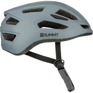 Summit Summit – Fahrradhelm für Senioren – verstellbar – graublau