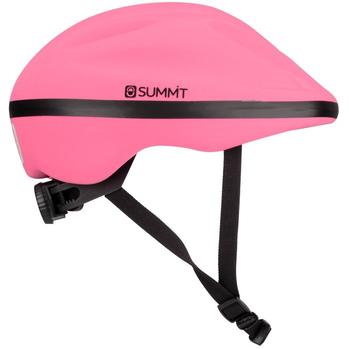 Summit Summit® - Fahrrad-Sicherheitshelm Junior Verstellbar • Rosa