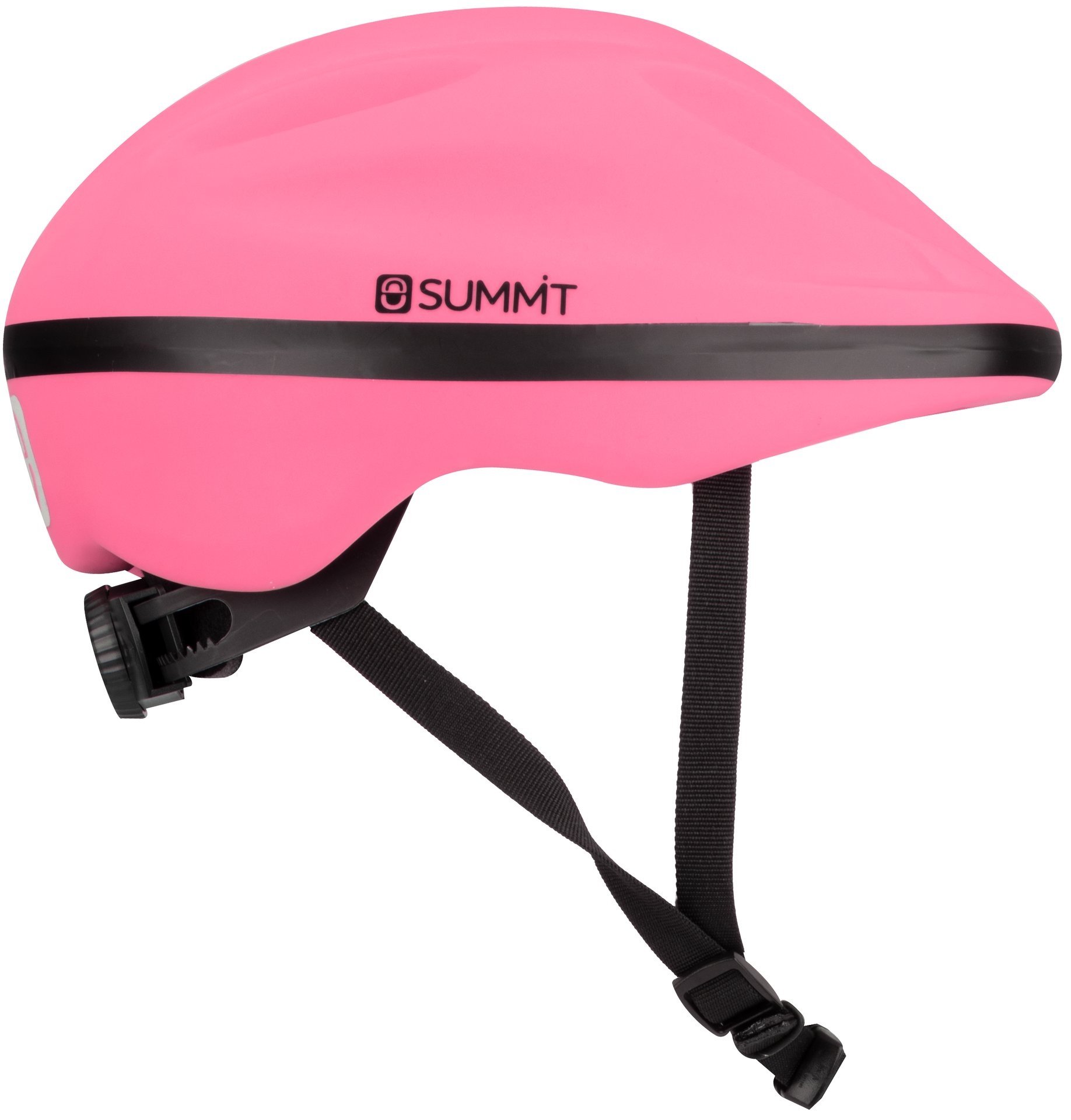Summit Summit - Junior Bike Safety Helmet - Adjustable - Pink