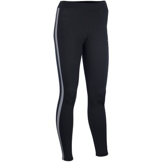 Avento® RunningHose Damen • REFLECTIVE STRIPE • Schwarz/Silber