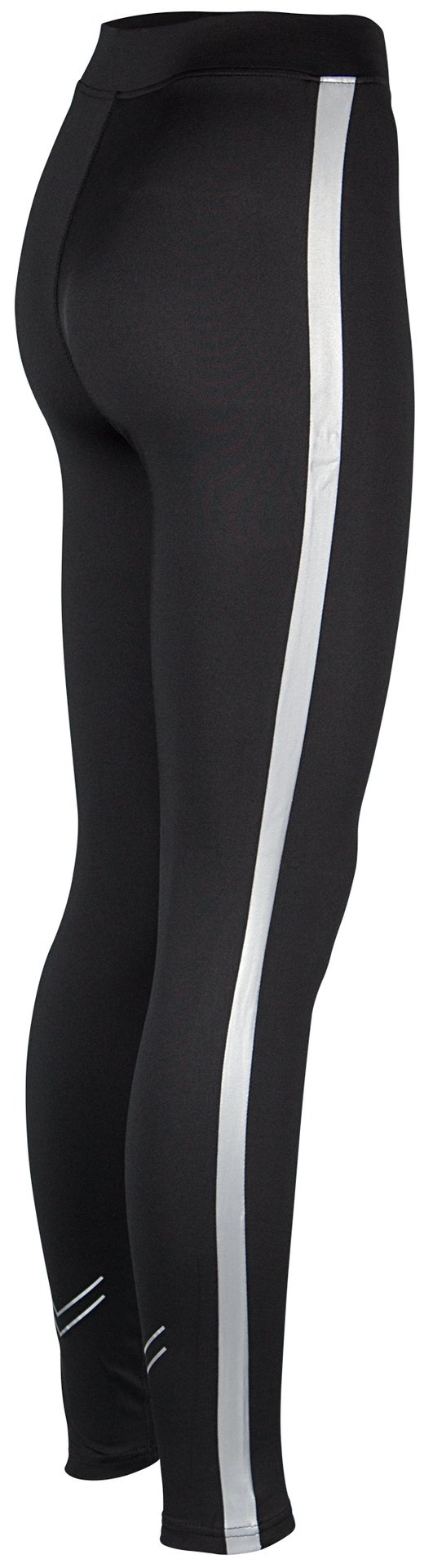 Avento® Avento - Women's Running Pants  Reflective Stripe - Black/Silver