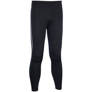 Avento® Avento - Pantalon de course pour homme - Reflective Stripe - Noir/Argent