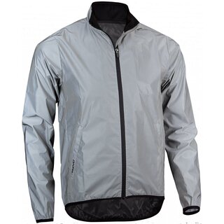 Avento® Reflektierende Jacke Männer • FULL REFLECTIVE • Silber