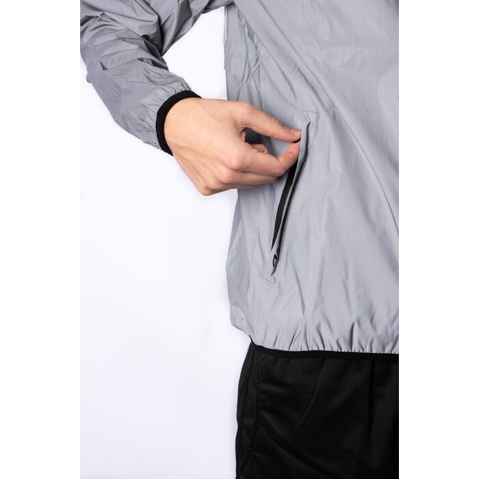 Avento® Avento® - Reflecterend Jack Heren • FULL REFLECTIVE • Zilver