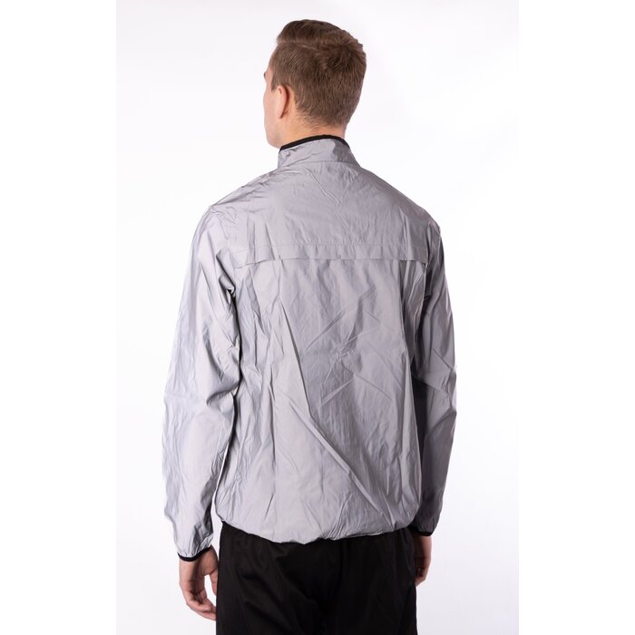 Avento® Avento® - Reflecterend Jack Heren • FULL REFLECTIVE • Zilver