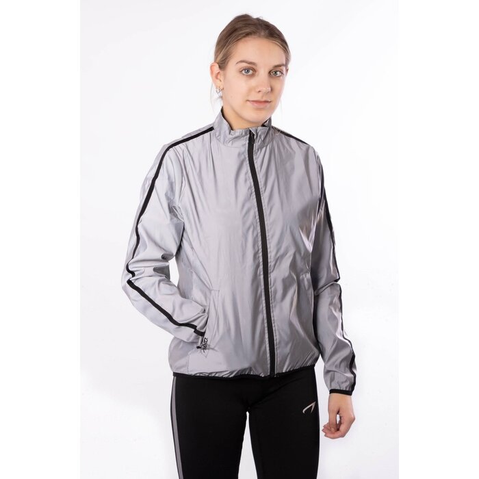 Avento® Avento - Veste réflective Femmes • FULL REFLECTIVE • Argent