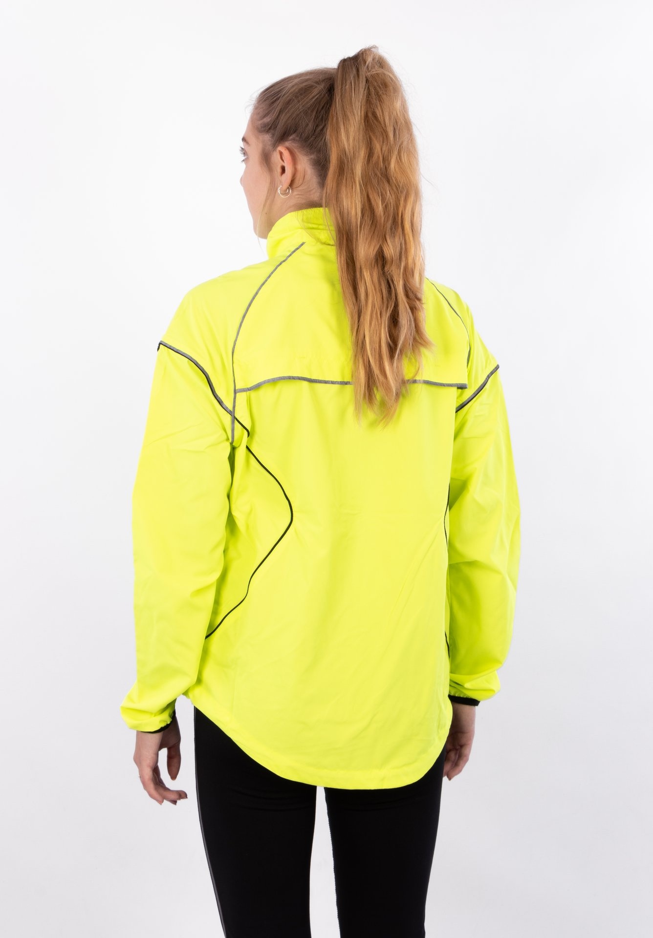 Avento® Avento - Running Jacket - NEON YELLOW - Yellow/Black