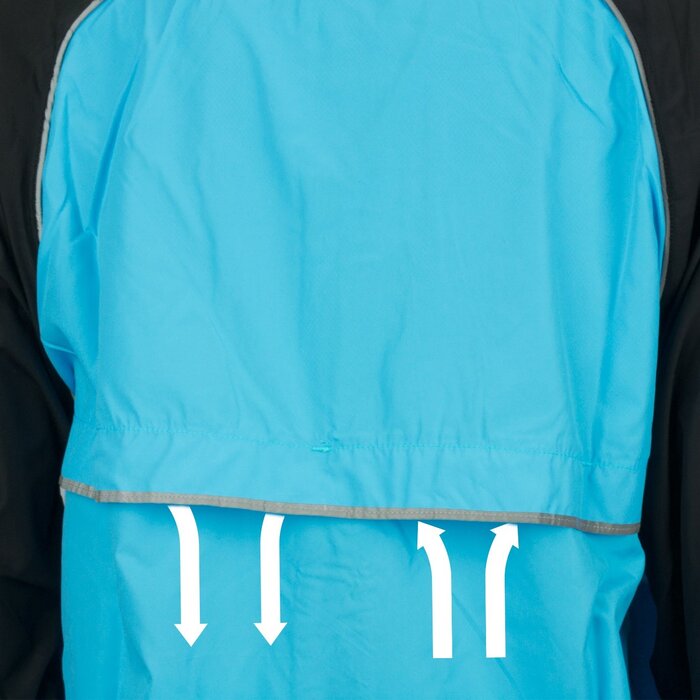 Avento® Avento® - Runningjack • HEREN • Aqua/Zwart