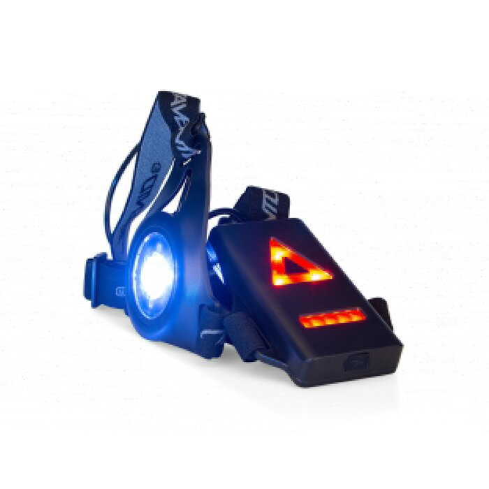 Avento® Avento - Laufen Sicherheitsweste - wiederaufladbar • LED • Schwarz